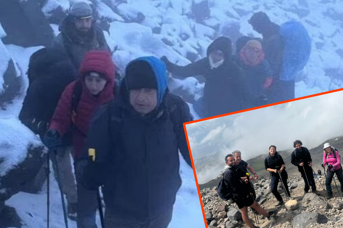 Ağrı Dağı tırmanışında 2 arkadaşı ölen akademisyen mucize kurtuluşu anlattı